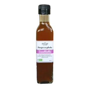 Vinaigre de cidre bio enrichi inoubliable