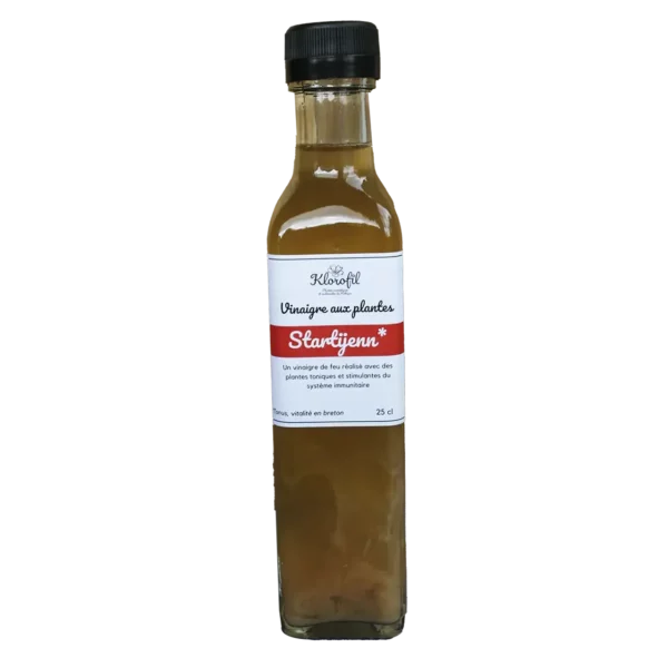 Vinaigre de cidre bio enrichi Startijenn
