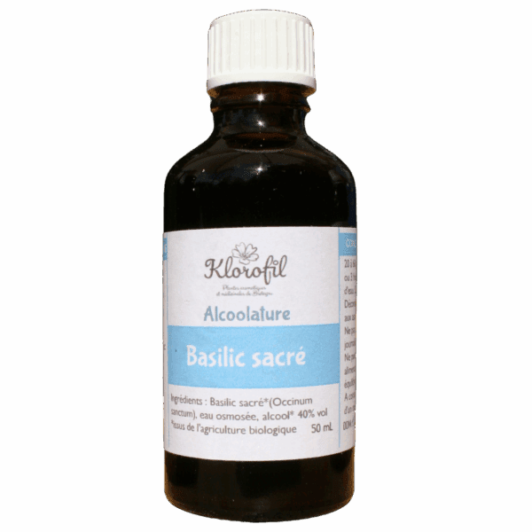 Alcoolature, teinture-mère, Basilic sacrée, Tulsi
