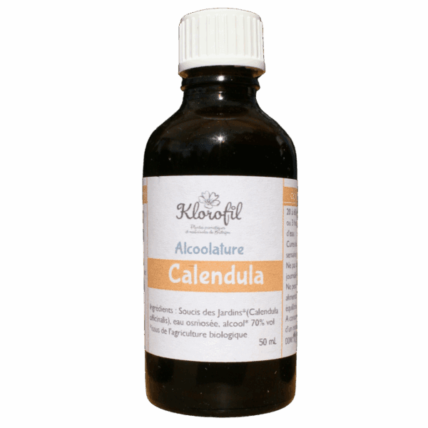 Alcoolature, teinture-mère, Calendula, Soucis des jardins